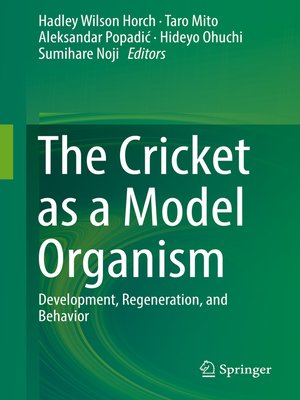 cover image of The Cricket as a Model Organism